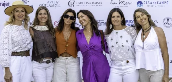 Praxilla Trabattoni, Male Colombo, Verónica Pose, Carolina Rainer, Clelia Crespo y Gui Suffern.