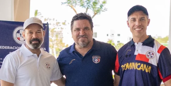 Alexis Paris, Martín Ravina  y Marcelo Correa.