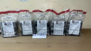 La cocaína incautada por las autoridades en La Altagracia. Fuente externa