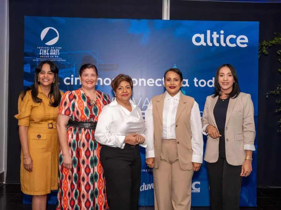 Ana López, Alicia Puello, Soraida Soto, Zumaya Cordero y Francisca Santana