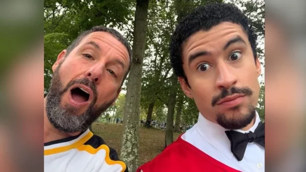 Band Bunny y Adam Sandler