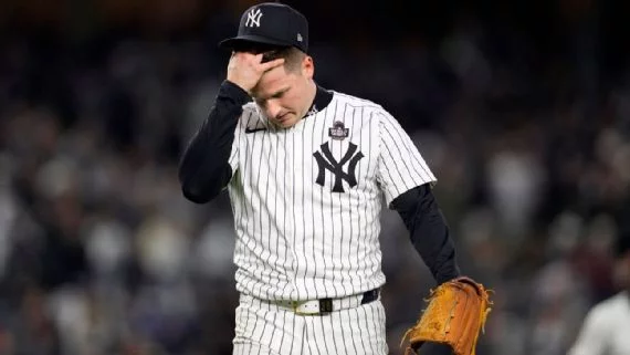 Clarke Schmidt presenta dolor en hombro y genera preocupación a los Yankees