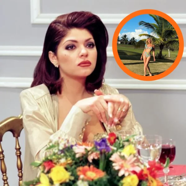 La actriz mexicana Itatí Cantoral, reconocida por su icónico papel como Soraya Montenegro en la telenovela María la del Barrio