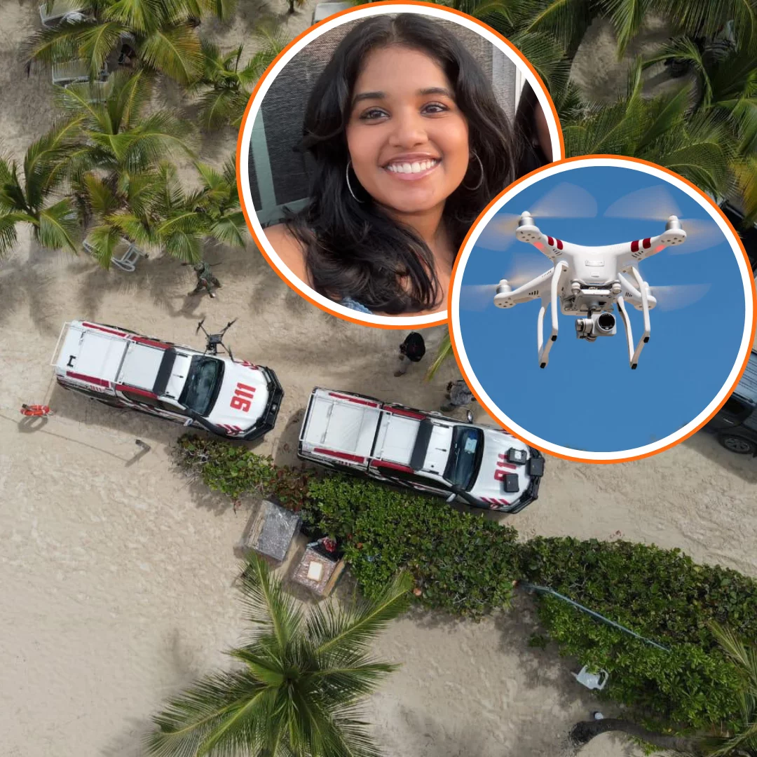 Con drones diseñados con inteligencia artificial buscan a Sudiksha en Punta Cana