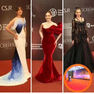 Las estrellas deslumbraron a su paso por la alfombra roja de Premios Soberano. Fuente externa