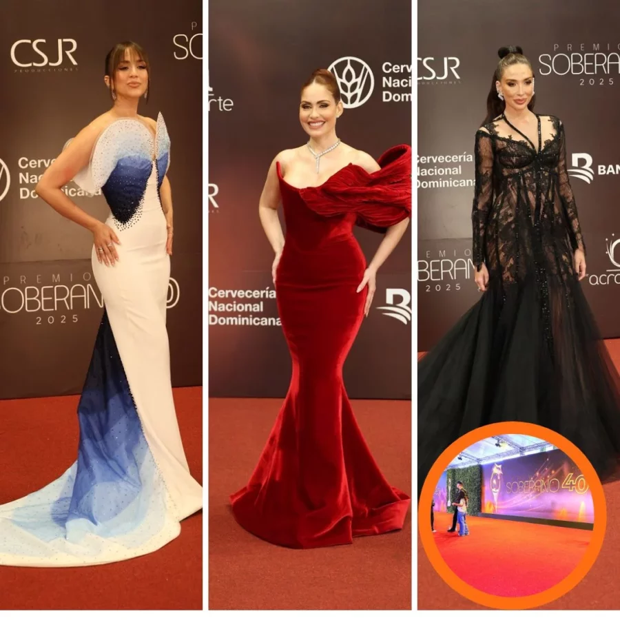 Las estrellas deslumbraron a su paso por la alfombra roja de Premios Soberano. Fuente externa Las estrellas deslumbraron a su paso por la alfombra roja de Premios Soberano. Fuente externa