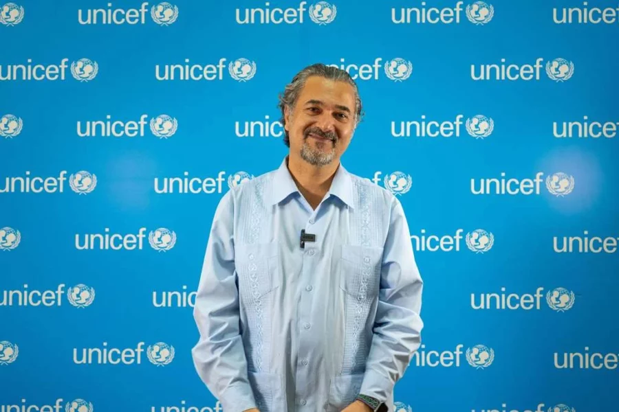 Carlos Carrera, representante de Unicef. Carlos Carrera, representante de Unicef.