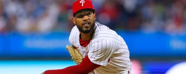 Cristopher Sánchez disfrutó de un gran entrenamiento.