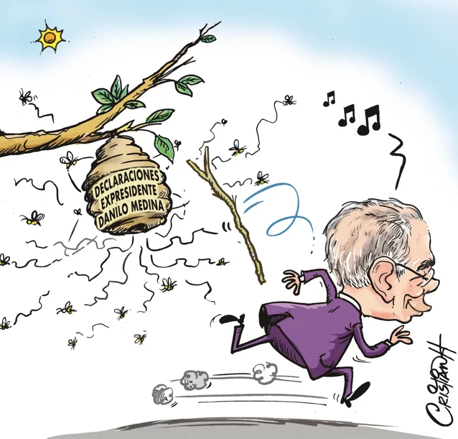 Danilo alborotando las avispas