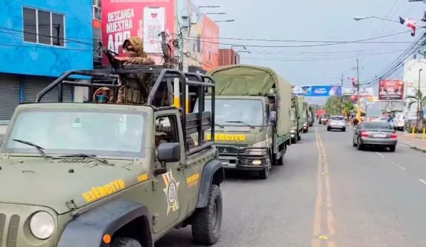 Patrullaje militar en Friusa. Fuente externa