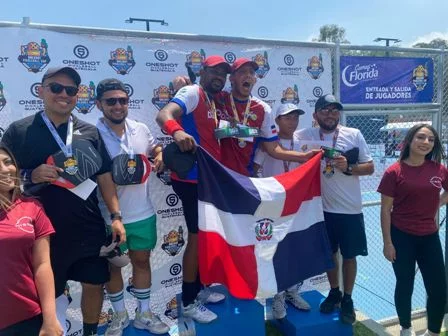 Dominicana brilla con oro, plata y dos bronces en Oneshot de Pickleball Cup,  de Guatemala