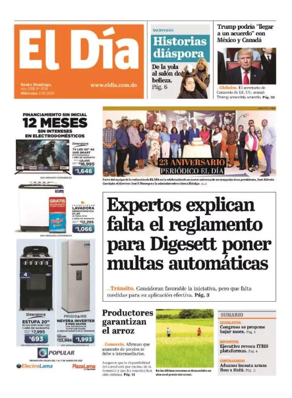 Portada impresa 05-03-2025
