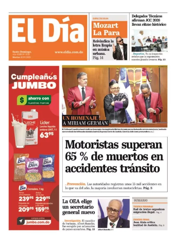 Portada impresa 11-03-2025