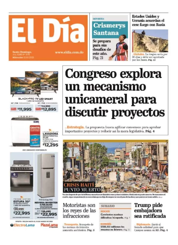 Portada impresa 12-03-2025