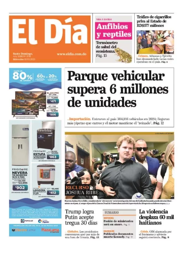 Portada impresa 19-03-2025