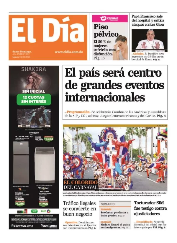 Portada impresa 24-03-2025