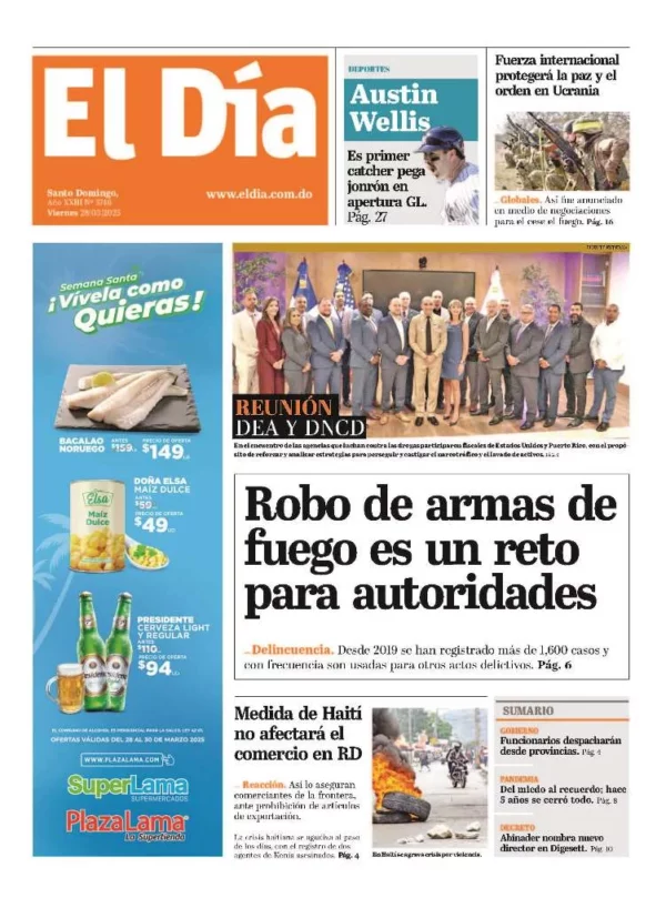 Portada impresa 28-03-2025