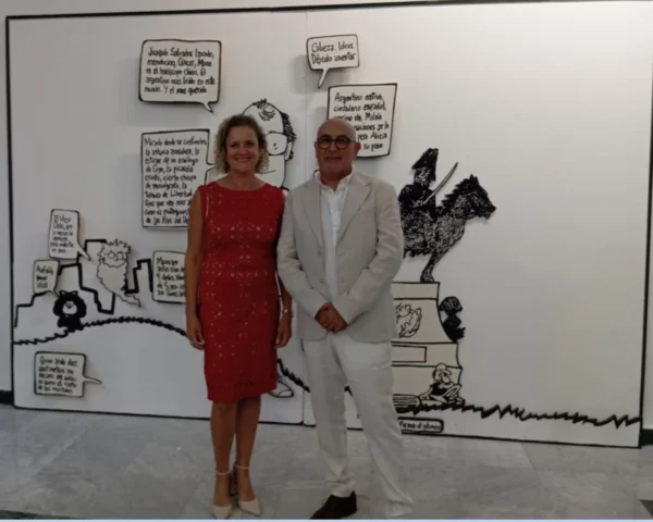 Sandra Winkler y Freddy Funes