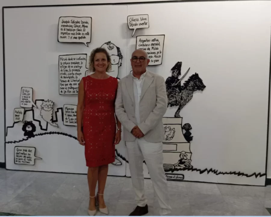 Sandra Winkler y Freddy Funes Sandra Winkler y Freddy Funes