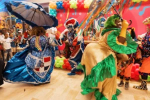 El desfile de carnaval contará con la participación de tradicionales personajes. Fuente externa