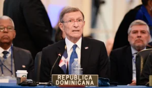 Canciller Roberto Álvarez insiste ante OEA necesidad de que comunidad internacional apoye a Haití