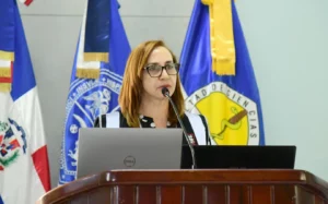 La doctora Aida Lucía Vargas, titular de la Dirección de Inmunoprevenibles por Vacuna (DIV). Fuente externa