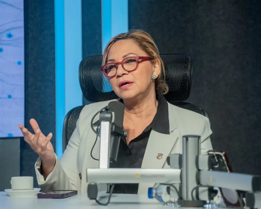 La diputada Soraya Suárez