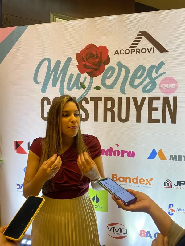 Annerys Meléndez, presidente de la Asociación de Constructores y promotores de viviendas (Acoprovi). Fuente externa