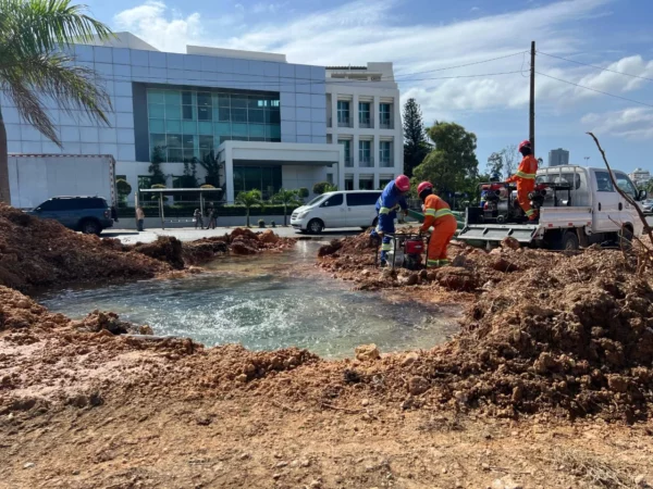 Más de 9 sectores sin agua en Santo Domingo