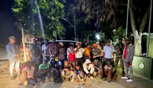 Los haitianos detenidos están bajo la custodia de la Dirección General de Migración. Fuente externa