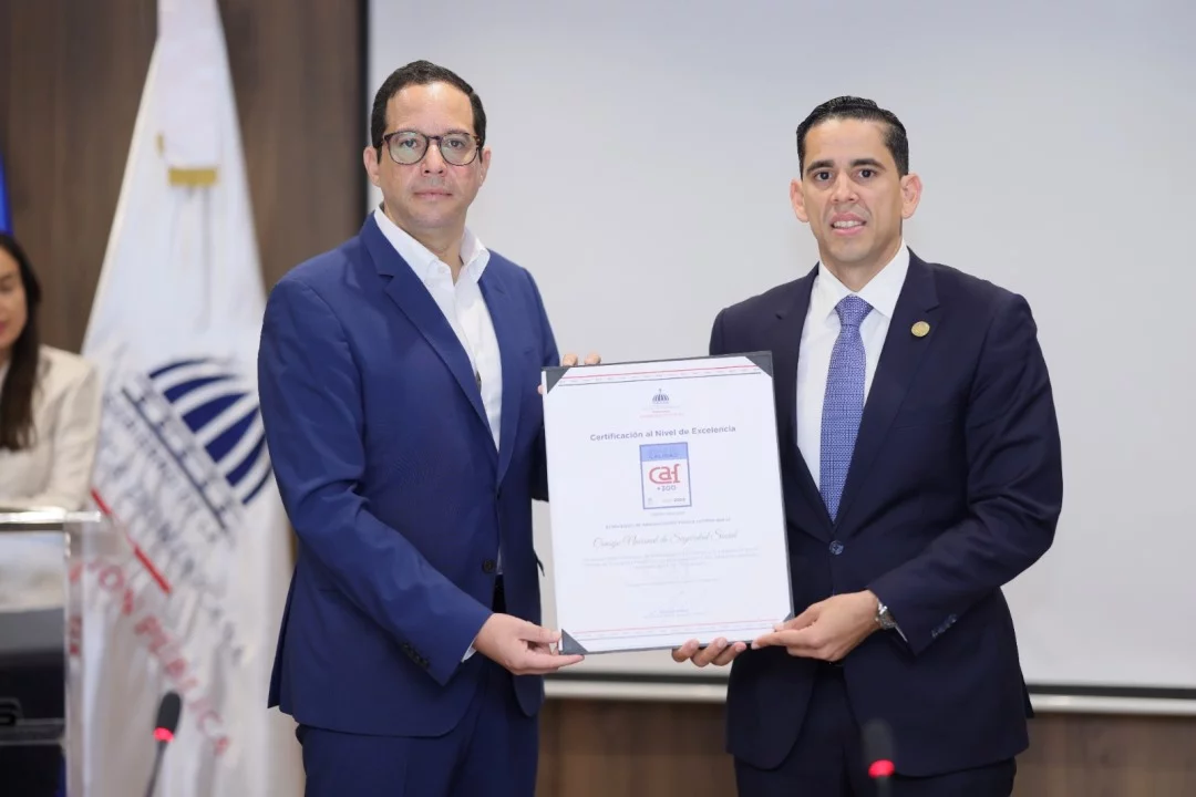 CNSS recibe certificación al nivel de excelencia