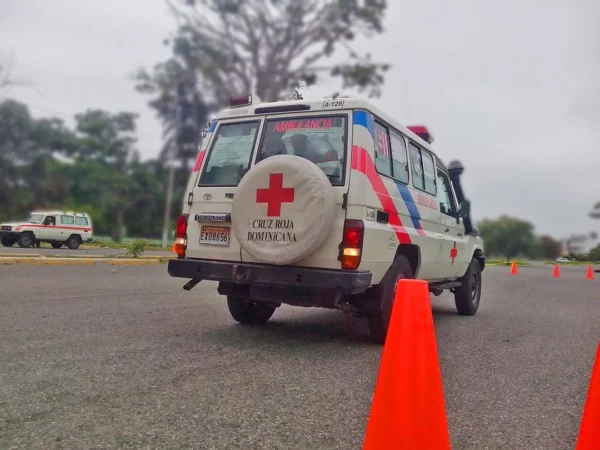 Ambulancia de la Cruz Roja Dominicana. Fuente externa