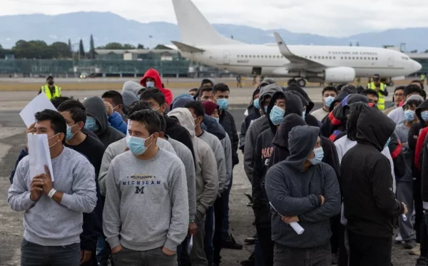 Una inmensa mayoría de migra ntes son venezolanos.