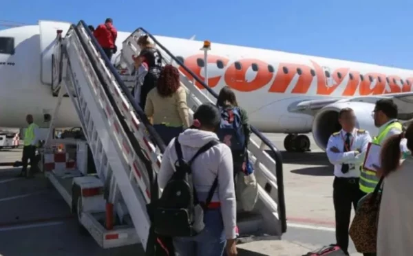 Salieron  desde Honduras en la aerolínea estatal Conviasa.