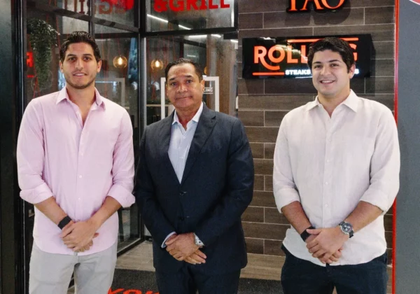 José Joaquín Geara, Ramón del Rosario y José Manuel Rubio.