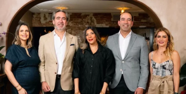 Shantal Espinal, Ignacio Calvo de Mora, Luisa Fontana, Mariano González y Aneley Cáceres.