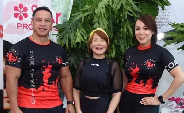 Santiago Martínez, Wanda Grullón y Nieuca Lozano.