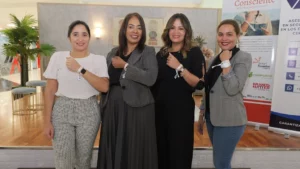 Ailin Matos, Marisol Fermín, Laura Peña y Odeliza Mera.