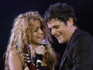 Shakira y Alejandro Sanz