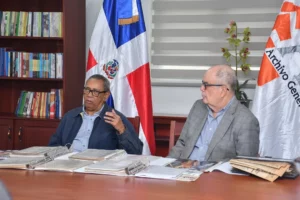 Diógenes Céspedes y Roberto Cassá.