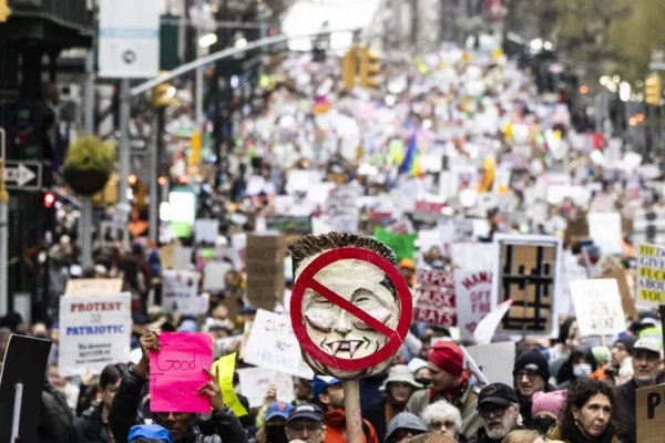 Ciudades tan importantes como Nueva York acogieron a los manifestantes. EFE
