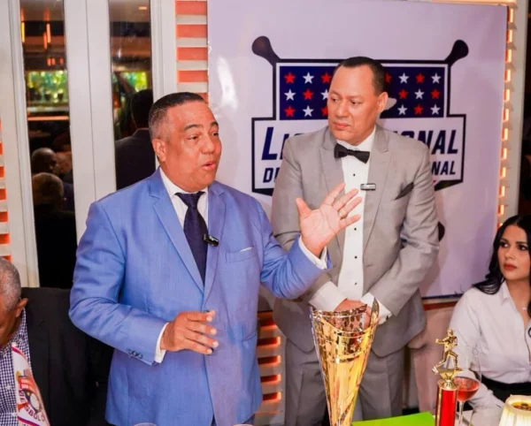 Franklin Mirabal junto a Alfonso Peña Melo.