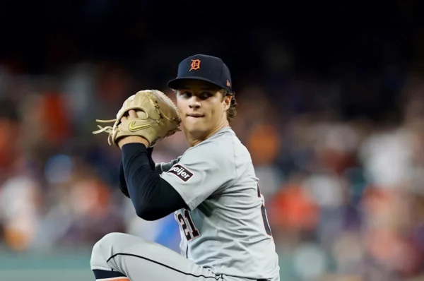 Jackson Jobe  se estrenó en victoria como lanzador.