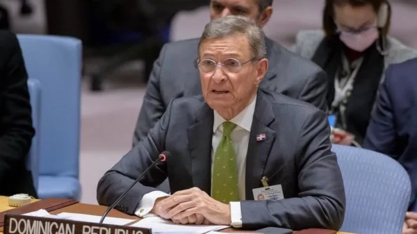 Roberto Álvarez, ministro de Relaciones de Exteriores. Fuente externa