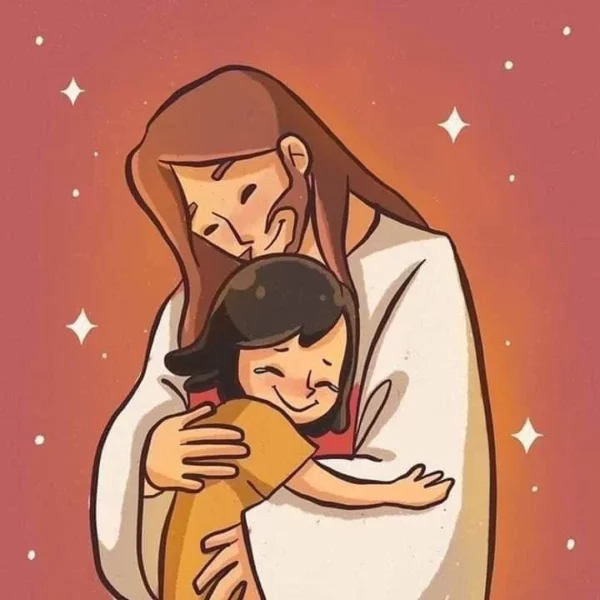 Jesús es símbolo humano del amor incondicional.