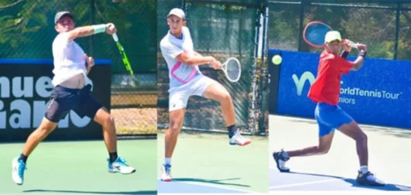 Paul Vega, Isaac Guerrero y Julio Troncoso. (1)