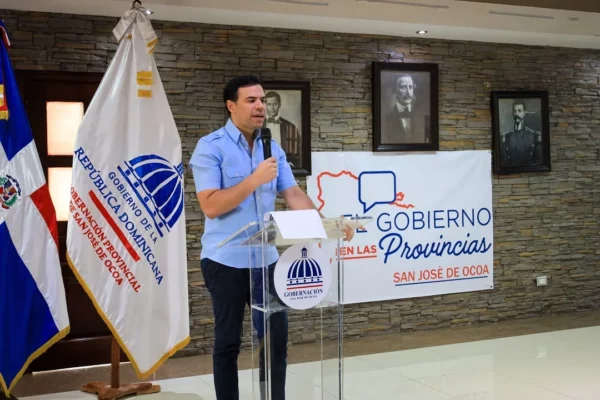 Roberto Ángel Salcedo, ministro de Cultura.