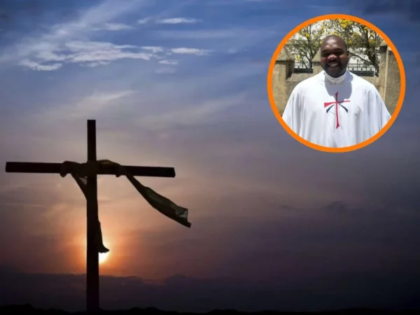 Celebremos con fé y devoción Cristo se entregó por amor para liberarnos" padre Marcelino