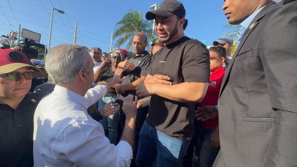 El presidente Luis Abinader externa su solidaridad con las personas afectadas. Fuente externa