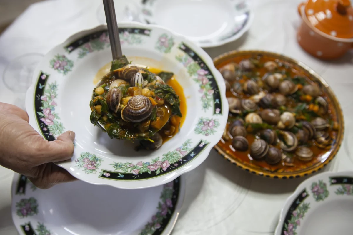 caracoles Túnez